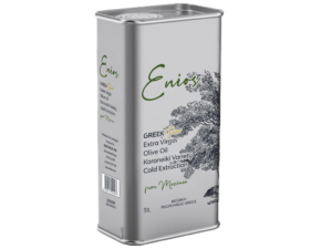 Enios Kalamata Premium Greek Extra Virgin Olive Oil 3L. New Harvest 2022/23 Cold-extraction. Low Acidity, Polyphenol-rich.