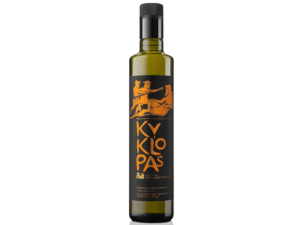 Kyklopas Early Harvest Extra Virgin Greek Olive Oil Cold Pressed ,Glass Bottle, 500 ml