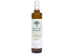 Nature Blessed Greek Organic Extra Virgin Olive Oil 500 ml Glass