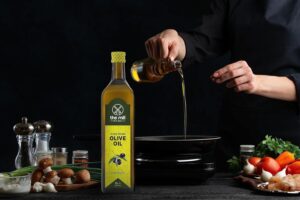 The Mill Extra Virgin Olive Oil 1 L - Cold Pressed - 100% Natural - Superior 3 Star Taste Award 2021/2022/2023 of International Taste Institute - Ideal for Salads & Meals - Max. Acidity 0.8% - Image 8